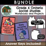 Grade 4 Ontario Social Studies Workbook Bundle