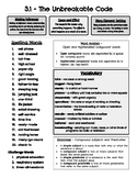 Grade 4 Open Court - Unit 3 - Study Guides