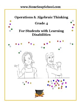 Preview of Grade 4, CCS: Operations/ Algebraic Thinking for Learning Challenged