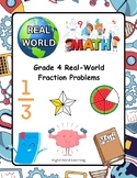 Grade 4 Real-World Fraction Problems