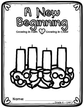 Preview of Grade 4 Religion Unit 2 - Growing in Faith, Growing in Christ (Digital/PDF)