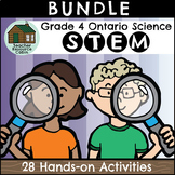 Grade 4 Science STEM Activities (NEW 2022 Ontario Curriculum)
