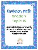 Grade 4 Topic 15 Lesson Plans for Envisions Math