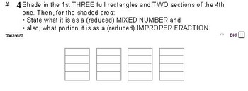 Preview of Grade 4 FRACTIONS UNIT: [AMERICAN ruler] (4 worksheets & 7 quizzes)