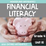 Grade 4, Unit 16: Financial Literacy (Ontario Mathematics)