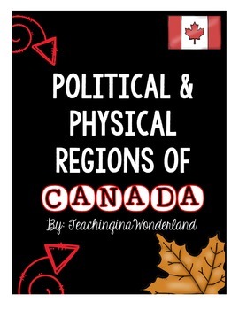 Preview of Grade 4, Unit 2: Political and Physical Regions of Canada (Ontario Social Stu.)