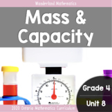 Grade 4, Unit 8: Mass and Capacity (Ontario Mathematics)
