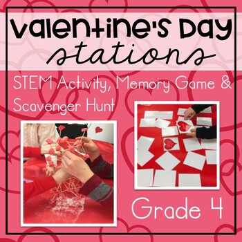 Valentine's Day Stations and Centers for Grades 4, 5 and 6 | TpT