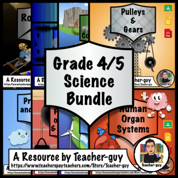 Preview of Grade 4 and 5 Ontario Science Units Bundled
