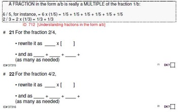 Preview of Grade 4 FRACTIONS UNIT 6: [MULTIPLY by whole nos.] (4 worksheets & 7 quizzes)