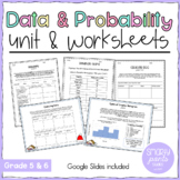 Grade 5 & 6 Math - Data Management & Probability Unit Plan