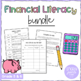 Grade 5 & 6 Math - Financial Literacy Bundle! 2020 Ontario