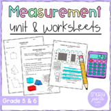 Grade 5 & 6 Math- Measurement (Linear/Mass/Capacity) NEW O