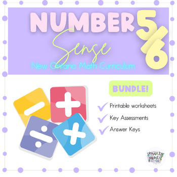 Preview of Grade 5 & 6 Math - Number Sense Bundle! Place Value!