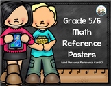 Grade 5/6 Math Posters ~ Full Year