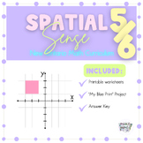 Grade 5 & 6 Math - Spatial Sense Worksheets! 2020 Ontario 
