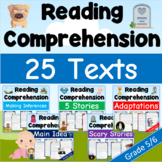 Grade 5 & 6 Reading Comprehension Bundle | 25 Texts