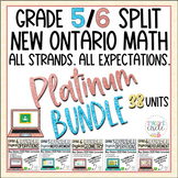 Grade 5/6 Split Grade Platinum BUNDLE - NEW Ontario Math F