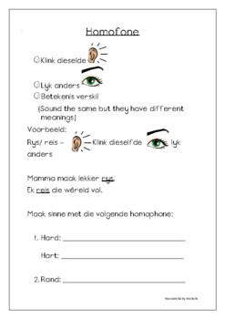grade 5 afrikaans fal activities by resourceful by rochelle tpt