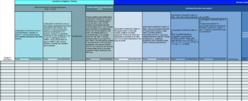 Preview of Grade 5 CCSS Gradebook