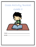 CLOZE ACTIVITY BOOKLET GRADE 5