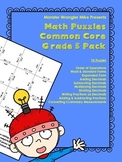Grade 5 Common Core Math Puzzles