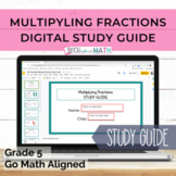 Grade 5 Digital Study Guide Multiplying Fractions