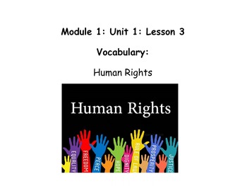 Preview of Grade 5 ELA Module 1, Unit 1, Lesson 3