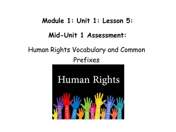 Preview of Grade 5 ELA Module 1, Unit 1, Lesson 5