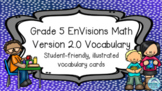 Grade 5 Vocabulary Word Wall EnVisions Math Inspired 