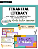 Grade 5 Financial Literacy Unit- NEW ALBERTA CURRICULUM- D