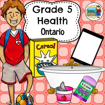 Preview of Grade 5 Health Ontario