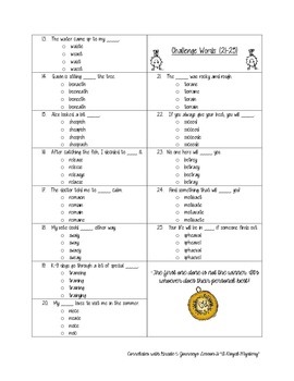 grade spelling test journeys lesson practice