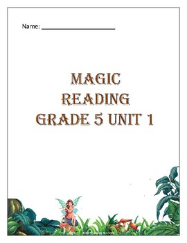 Preview of Grade 5 Literacy Workbook