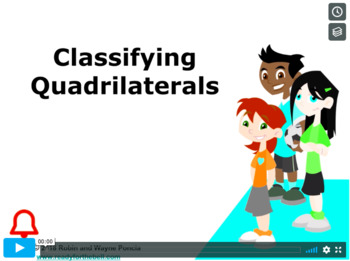 Preview of Grade 5: Math: Classifying Quadrilaterals Concept Instructional Video