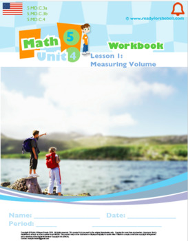 Preview of Grade 5: Math: Shapes & Volume: Worksheet Bundle