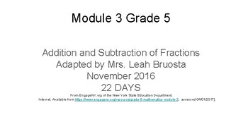 Preview of Grade 5 Module 3 Slideshow