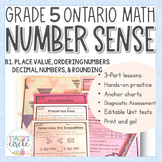 Grade 5 Number Sense Unit 2020 Ontario Math : B . Number