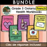 Grade 5 Ontario FRENCH HEALTH Workbooks