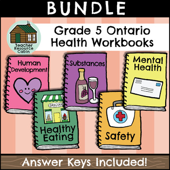 Preview of Grade 5 Ontario Health Workbooks