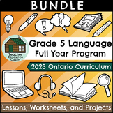 Grade 5 Ontario 2023 Language Bundle (FULL YEAR)