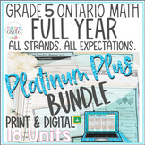 Grade 5 Ontario Math Curriculum FULL YEAR Platinum PLUS Bu