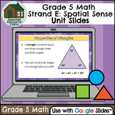 Grade 5 Ontario Math Spatial Sense Unit for Google Slides™