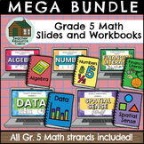 Grade 5 Ontario Math Workbooks and Google Slides™