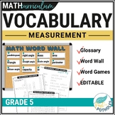 Measurement Vocabulary Activities: Metric Units Classifyin