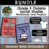 Grade 5 Ontario Social Studies Workbook Bundle
