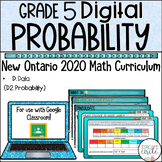 Grade 5 Probability 2020 Ontario Math Digital Googles Slid