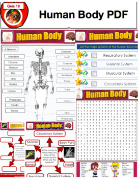 Preview of Grade 5 Science Bundle - Human Body, Changes in Matter,  Force and Motion