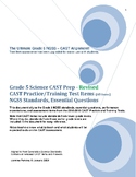 Grade 5 CAST Prep Revised-Practice Test Items (68), NGSS S