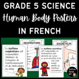 Grade 5 Science - Human Body Systems Posters in French